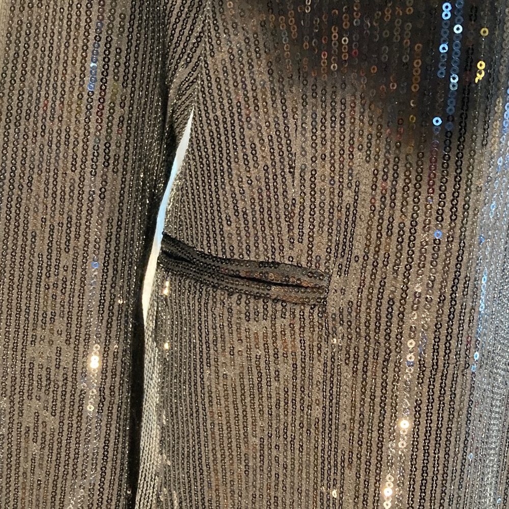 Sparkly sequin blazer - Picture 5 of 10